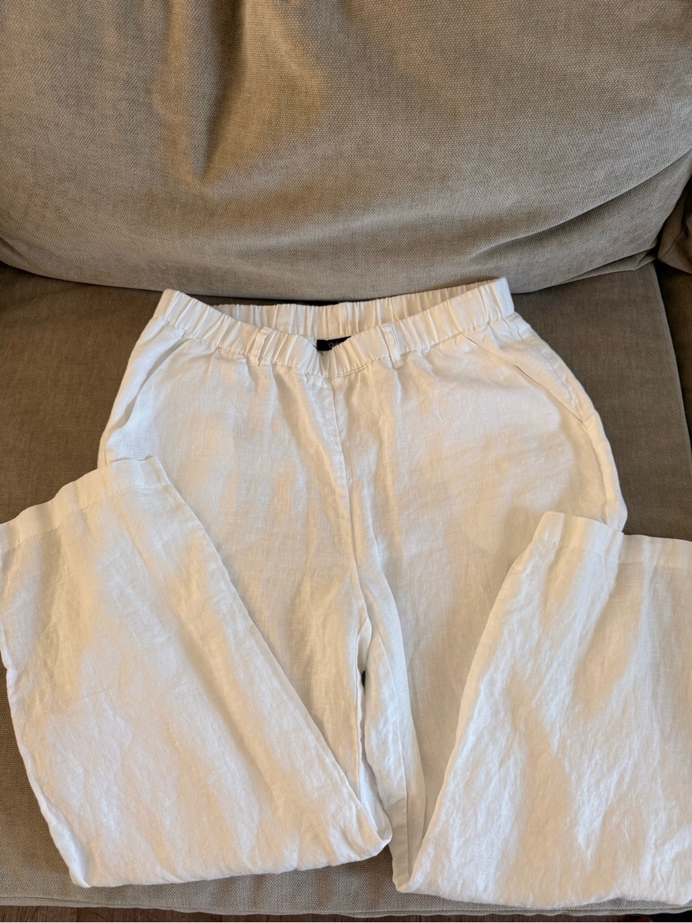 Quince 100% European Linen Pants - Size M